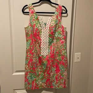 Lilly Pulitzer Cathy Shift Dress Southern Charm size 6